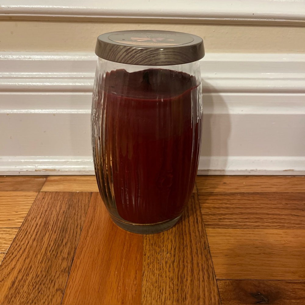 Yankee Candle Pure Radiance Crackling Cinnamon 22oz Candle Rare Retired